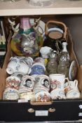 A selection of coronation and Royal wares including Foley 1902 mug