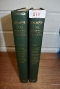 Two volumes of Commercial Confectionary Gresham Publishing