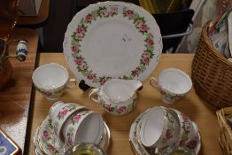 A part tea service by Colclough 20 pieces in total