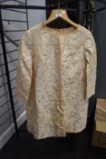 A mid century ladies button fronted dress