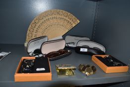 A selection of sun glasses and shades