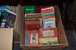 A selection of ordnance survey guides and maps