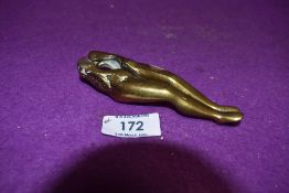 A pair of nut crackers modelled as nude ladies legs
