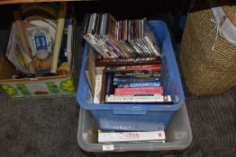 A selection of books films and dvd entertainment