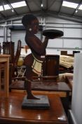 A vintage dumb waiter, height approx. 85cm