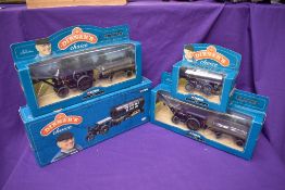 Four Corgi Dibnah's Choice diecasts, Fowler B6 Road Loco, Low Loader & Boiler, Norman E Box, limited