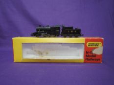 A Hornby Minitrix N gauge 2-6-0 LMS Loco & Tender 46400, boxed N202