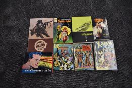A collection of 19 fantasy non fiction soft and hard back volumes including The Golden Age of DC