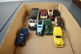 Nine modern Corgi (Gt.Britain & China) diecast advertising vehicles including Signsmith, Mitchell'