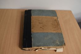 Scrapbook. Titled: Orders, Decorations and Medals. No ownership markings or date, circa 1950's/60's.