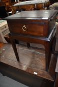 A Stag bedside table with drawer