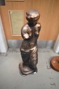 A styrofoam or similar 'sculpture type figure ' after Venus de Milo , height approx 84cm