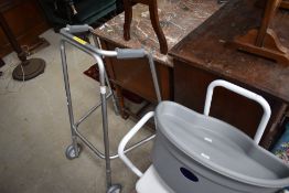 A selection of mobility aids