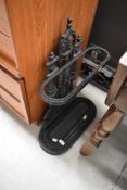 A cast stick stand