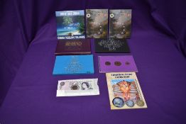 Two Limited Edition UK 2003 Pattern/Prototype Euro Type Collection of 8 coin sets, a Mint Set 2004