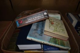 A selection of text and reference books including birds wildlife and landscapes