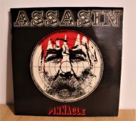 A copy of the private pressed prog / hard rock rarity in ex / ex - the band Pinnacle self released