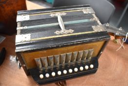 A traditional German melodeon, buttons named Marola