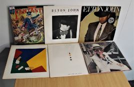 A lot of six albums by Elton John