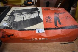 A Challanger no. 0422 Shotgun shell case in original box