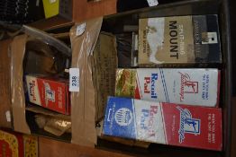 A selection of gunsmiths or gun makers fitments and accessories