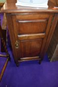 A Victorian mahogany pot cupboard