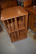 A modern Ercol revolving bookcase
