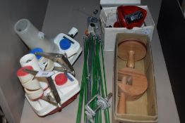 A selection of wool winders.