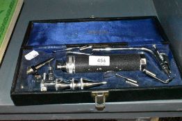 A cased Doctors Klinostik Super Diagnostic ear viewer