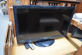 A Panasonic 37in LCD TV