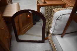Two vintage wall mirrors