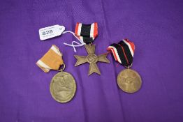 A German 1939 Merit Cross Medal, A German WW2 Merit Medal Awarded to Citizens in Relation to the War