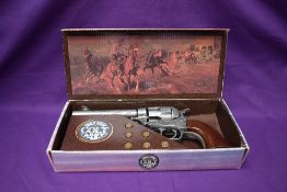 A Kolser Replica Single Action Colt Army 45, boxed