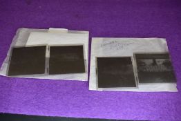Two sets of local interest photographic negatives of Appleby and Kendal Fire Service circa 1950's
