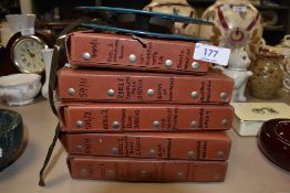 A selection of books transposed into magnetic tape