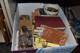 A selection of electronic spares and parts including television valves and similar