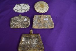 A collection of vintage beaded and sequinned evening bags,mainly 1930s and 40s.