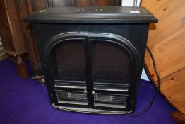 An electric woodburner effect fire