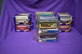 Eighteen Corgi (China & Swansea) diecast Buses including 91905 Plaxton Coach, 91864 Metro Bus, 469