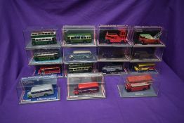 Fifteen Corgi (China) and similar diecast limited edition Original Omnibus buses including 42603