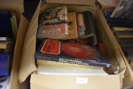 A selection of text and reference books including textile interest