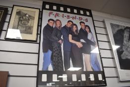 A 1997 framed Friends poster.