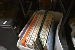 A selection of vinyl LP records of classical interest.