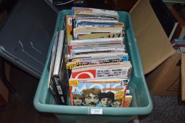 A selection of various pop rock and modern country music magazines including Mojo