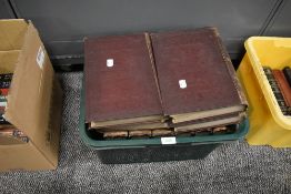 A selection of Chamber Encyclopaedia library volumes