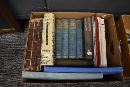 A selection of text and reference books including Stephenson Blake Printing Types