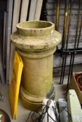 A traditional chimney pot