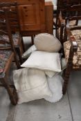 A selection of scatter cushions