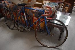 A vintage Dawes Chevron racer style bicycle fitted with Simplex gears