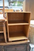 An early 20yh Century bedside or similar shelf , craftsman made